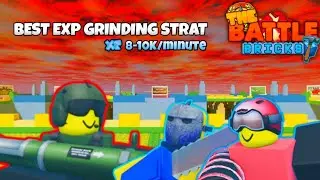 *NEW* BEST EXP GRINDING STRATEGY (Gachaless) || The Battle Bricks