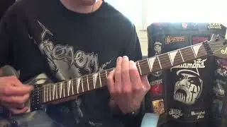 Hellhammer -  Massacra (Guitar Cover)