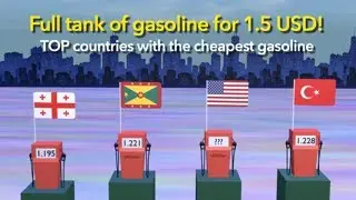 Full tank of gasoline for 1.5 USD! TOP countries with the cheapest gasoline
