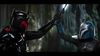 Moff Gideon vs Bo-Katan Fight Scene Mando & Grogu Season 3 Episode 8 Finale