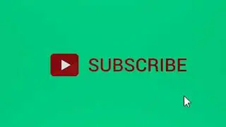 Free 3D Origami Play Button Subscribe Animation Green Screen