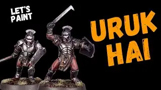 Trying new techniques to paint 🖐🏻 URUK HAI 🖐🏻