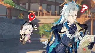Playing hide & seek in Genshin Impact!