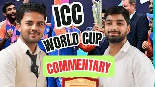 Cricket Commentary | ICC world Cup | India & South Africa | Commentary Training in Delhi