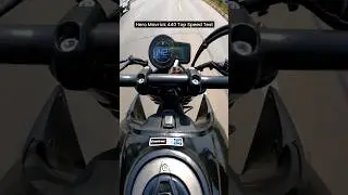 Hero Mavrick 440 Top Speed Test ✅️ 