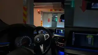 Прокатился на машине в лифте!
