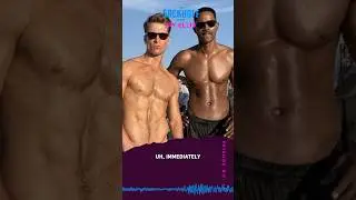 Filming the SHIRTLESS football scene in TOP GUN: MAVERICK with Jay Ellis #tomcruise #glenpowell