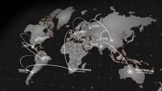 World Map Kit After Effects Templates
