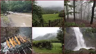 🌍 Azərbaycan, Lerik - Qələbin şəlaləsinə piyada / Galabin waterfall