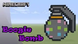 Minecraft: Pixel Art Tutorial and Showcase: Boogie Bomb (Fortnite Battle Royale)