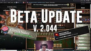 NEW COOKIE CLICKER BETA UPDATE (V 2.044)