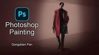 [Photoshop Painting] 포토샵페인팅  인물화 