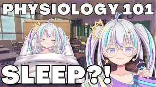 【Mie Sensei】what is sleep and why do we need to sleep? i love sleep =w= | Mino Mieko Ch.【🌊KAWA】