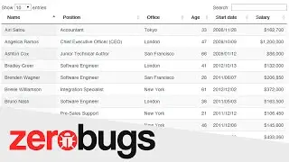 Dica da Semana #4 - Busca, filtragem, paginação e estilização rápida de Tabelas com o DataTables