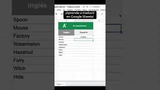 ¿Conocías está función en Google Sheets?  🤔