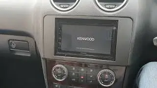 Mercedes ml stereo and reversing camera installed.