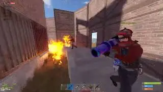 RUST | SPEEDRUN ETKISIYLE ÇEVREMİZDEKİ EVLERİ ONLİNE RAİDLEDİK !