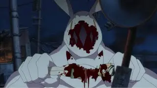 I put spongebob music over blood c....