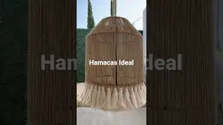 Belleza de Lámpara de Macramé