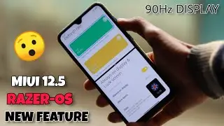 MIUIRAZER OS MIUI 12.5 For Redmi Note 8 | Always On Display | 100× Smooth Ui 😯😯