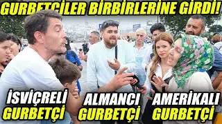 Interesting discussion between American, Swiss and German expats..! | Street Interviews