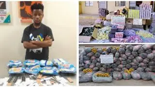 BREAKING NEWS: NDLEA intercepts 1.8m narcotic pills hidden in noodles
