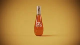 Perfume Bottle Design: Modeling & Rendering in Cinema 4D (Corona)