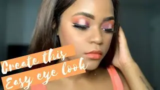 SUPER EASY EYE LOOK USING MAYBELLINE SODA POP PALETTE