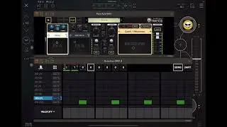 Adiculous! - iPad AUv3 MIDI Drum Sequencer App Octachron jamming with AUM, Atom, PureAcid…