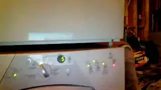 Washer estimated time remaining: 5 min