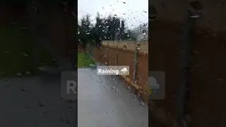 It's Raining ⛈️ | #shorts #rain #rainsounds #uk #romford