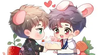 [BJYX Fan Anime] Sweet dream about an angel 😇🐷🐇 [ENG SUB]