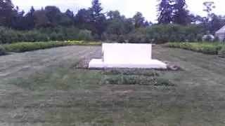 Me at the FDR gravesite in Hyde Park NY