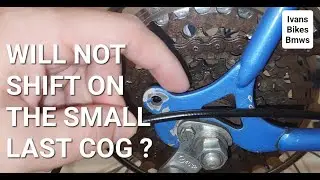Why The REAR Derailleur Will NOT Shift On The Very LAST, SMALl COG / Sprocket | 4K
