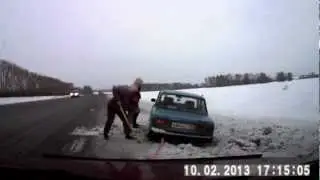 Сел на днище.avi