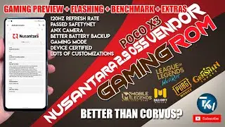 NUSANTARA 2.9 REOG OSS OFFICIAL POCO X3 | FLASHING NUSANTARA | POCO X3 GAMING CUSTOM ROM | TKV