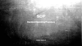 What does SOP mean
