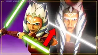The Origin Of Ahsoka Tano’s White Lightsabers - Star Wars 