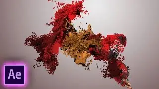 Particle Logo Animation | After Effects Particle Logo Animation
