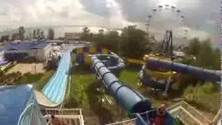 Горки в аквапарке АкваЛоо, Сочи