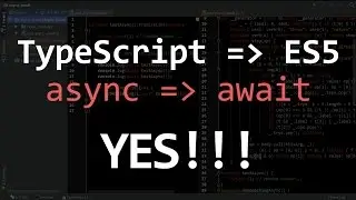 Async/Await for ES5 has Arrived!!!!