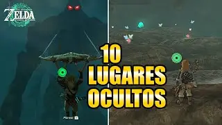10 LUGARES OCULTOS de Zelda tears of the kingdom que no has visitado✨​