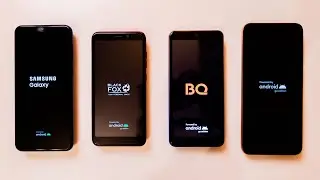 Samsung Galaxy vs Nokia vs BQ vs Black Fox Bootanimation Party
