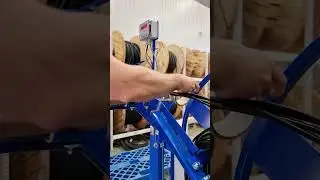 ⚡АМПЕР ЭЛЕКТРО в работе....как отматывается  провод