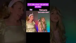 When I do parties all day (oh look a strawberry) #pov #funny #shorts
