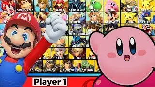 Super Smash Bros Ultimate All Characters And Alternate Costumes / Colors (Switch)