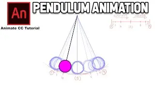 Pendulum Animation |Frame by Frame Animation | Adobe Animate CC tutorial