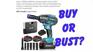 Seesii 1/2” Inch Impact Gun - Review & Unboxing