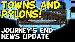 Terraria Journey's End - Towns and Crystals Update