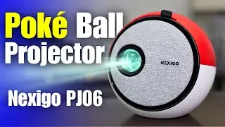 Portable Poké Ball Projector! // NexiGo PJ06